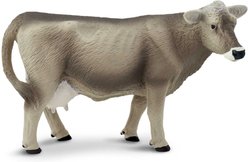Safari Ltd. Brown Swiss Cow Figurine