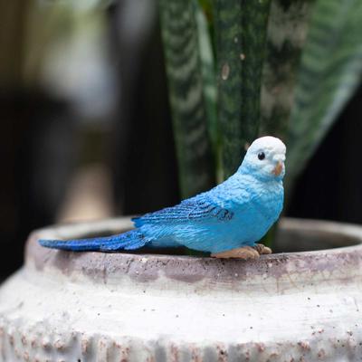 Show full view: Safari Ltd. Blue Budgie Figurine slide 4 of 5