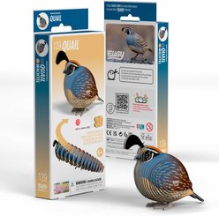 Eugy Quail 3D Puzzle