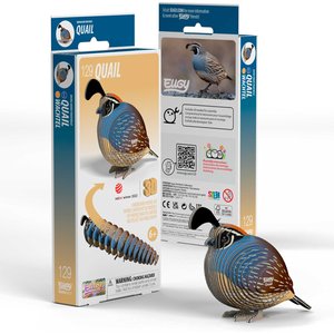 Eugy Quail 3D Puzzle