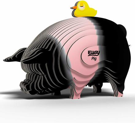 Show full view: Eugy Pig 3D Puzzle slide 2 of 3