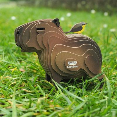 Show full view: Eugy Capybara 3D Puzzle slide 4 of 4
