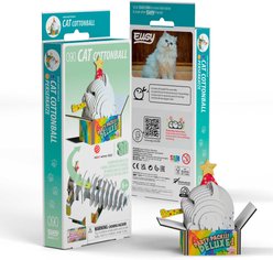 Eugy Cat Cottonball 3D Puzzle