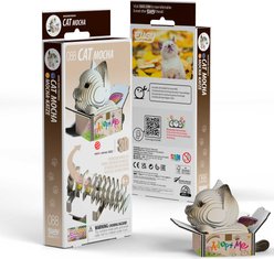 Eugy Cat Mocha 3D Puzzle