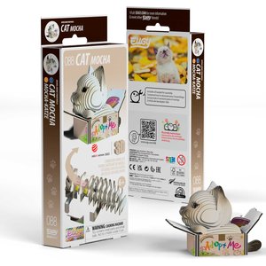 Eugy Cat Mocha 3D Puzzle