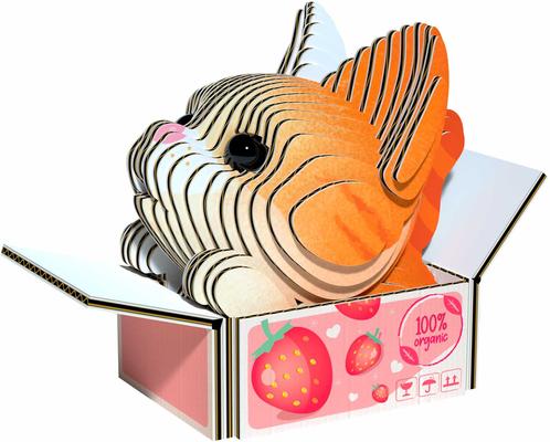 Show full view: Eugy Cat Pumpkin 3D Puzzle slide 2 of 3