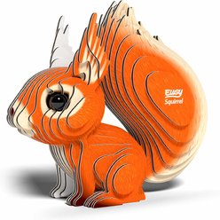 Eugy Squirrel 3D Puzzle slide 2 of 3