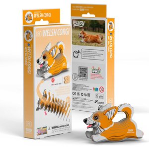 Eugy Welsh Corgi 3D Puzzle