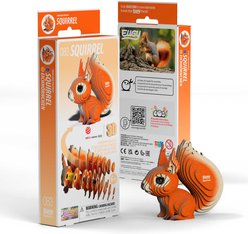 Eugy Squirrel 3D Puzzle