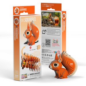Eugy Squirrel 3D Puzzle