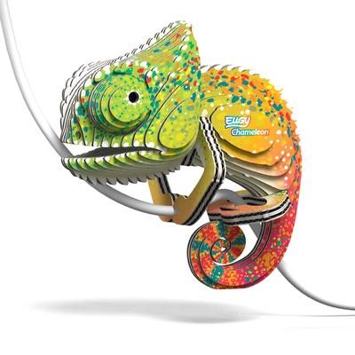 Show full view: Eugy Chameleon 3D Puzzle slide 2 of 4