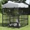 Show in main carousel: Wooflex Outdoor Dog Kennel, Black, 4 x 4-ft slide 1 of 9