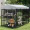 Show in main carousel: Wooflex Outdoor Dog Kennel, Black, 8 x 4-ft slide 1 of 10
