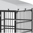 Show in main carousel: Wooflex Outdoor Dog Kennel, Black, 4 x 4-ft slide 8 of 8
