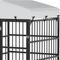 Show in main carousel: Wooflex Outdoor Dog Kennel, Black, 4 x 4-ft slide 8 of 9