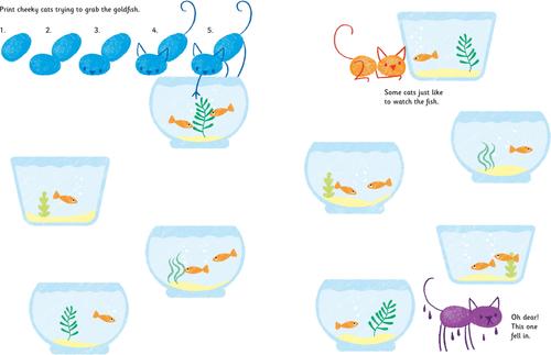 Show full view: Fingerprint Activities Cats & Dogs slide 3 of 4