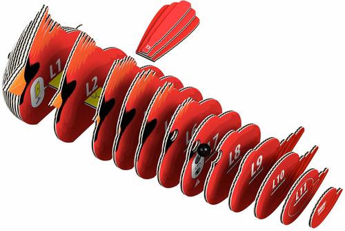Show full view: Eugy Cardinal 3D Puzzle slide 3 of 4