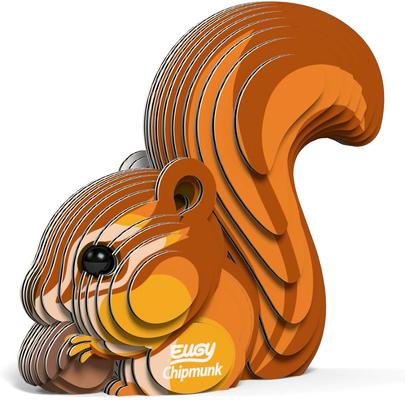 Show full view: Eugy Chipmunk 3D Puzzle slide 2 of 4