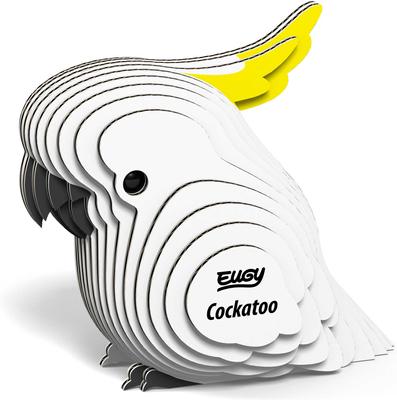 Show full view: Eugy Cockatoo 3D Puzzle slide 2 of 4