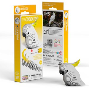 Eugy Cockatoo 3D Puzzle