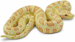 Safari Ltd. Albino Burmese Python Figurine