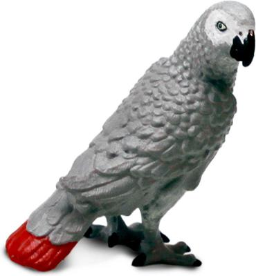 Show full view: Safari Ltd. African Gray Parrot slide 4 of 6