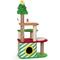 Show in main carousel: Prevue Pet Products Kringle Cat Chateaux 53-in Cat Tree slide 1 of 4