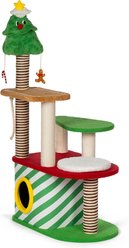 Prevue Pet Products Kringle Cat Chateaux 53-in Cat Tree slide 2 of 3
