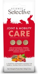 Science Selective Joint & Mobility Care Supplement for Rabbits, Guinea Pigs & Chinchillas, 3.5-oz bag
