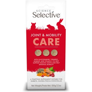 Science Selective Joint & Mobility Care Supplement for Rabbits, Guinea Pigs & Chinchillas, 3.5-oz bag