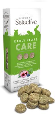 Show full view: Science Selective Early Years Care Supplement for Rabbits, Guinea Pigs & Chinchillas, 3.5-oz bag slide 2 of 3