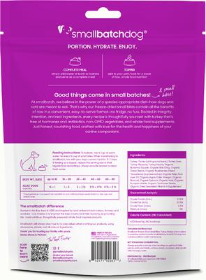 Show full view: Smallbatch Pets Freeze-Dried Turkey Small Bites Dog Food, 7-oz bag slide 8 of 9