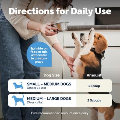 Show full view: Vetnique Labs Glandex Daily Prebiotic & Probiotic Digestive Aid Powder Supplement for Dogs, 8.5-oz jar slide 8 of 11