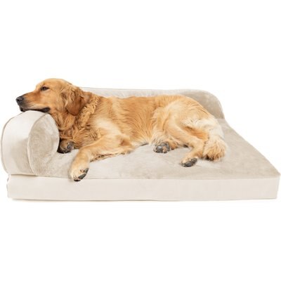 Sherry Kline Pet Collection Sherry Kline Pet Collection Chaise Lounge Dog Bed, Natural, 26 x 36 x 8-in