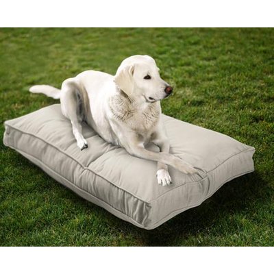 Sherry Kline Pet Collection Sherry Kline Pet Collection Mattress Sunbrella Indoor/Outdoor Dog Bed, Eggshell, 30 x 40 x 4-in