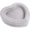 Show in main carousel: Sherry Kline Pet Collection Heart Dog Bed, Grey, 36 x 36 x 5-in slide 2 of 2
