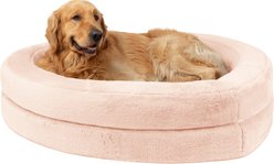 Sherry Kline Pet Collection Heart Dog Bed, Blush Pink, 36 x 36 x 5-in slide 1 of 2