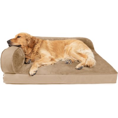 Sherry Kline Pet Collection Sherry Kline Pet Collection Chaise Lounge Dog Bed, Taupe, 20 x 26 x 6-in