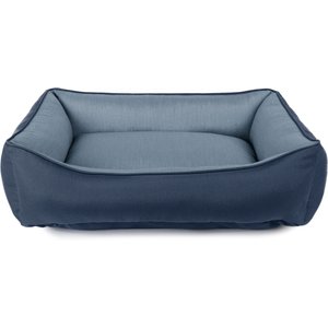 Sherry Kline Pet Collection Cuddler Sunbrella Indoor/Outdoor Dog Bed, Indigo / Denim, 20 x 26 x 3-in