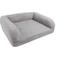 Show in main carousel: Sherry Kline Pet Collection Sherpa Couch Dog Bed, Grey, 20 x 26 x 6-in slide 1 of 5