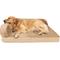 Show in main carousel: Sherry Kline Pet Collection Chaise Lounge Dog Bed, Gold, 30 x 42 x 10-in slide 1 of 1