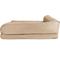 Show in main carousel: Sherry Kline Pet Collection Chaise Lounge Dog Bed, Taupe, 20 x 26 x 6-in slide 4 of 4