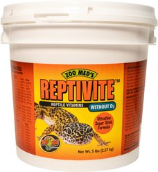 Zoo Med ReptiVite without D3 Reptile Supplement, 5-lb bucket
