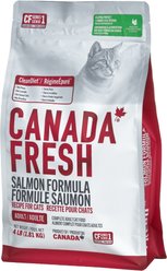 Canada Fresh Salmon Formula Dry Cat Food, 4-lb bag
