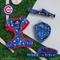 Show in main carousel: Sassy Woof MLB x Peanuts Dog Bandana, Chicago Cubs, Small: 13-in neck slide 5 of 7