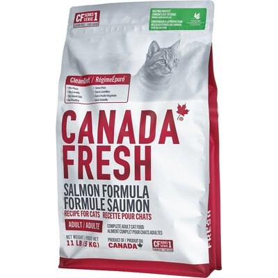 Canada Fresh Canada Fresh Salmon Formula Dry Cat Food, 11-lb bag