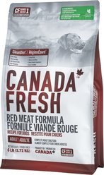 Canada Fresh Red Meat Formula Dry Dog Food, 6-lb bag