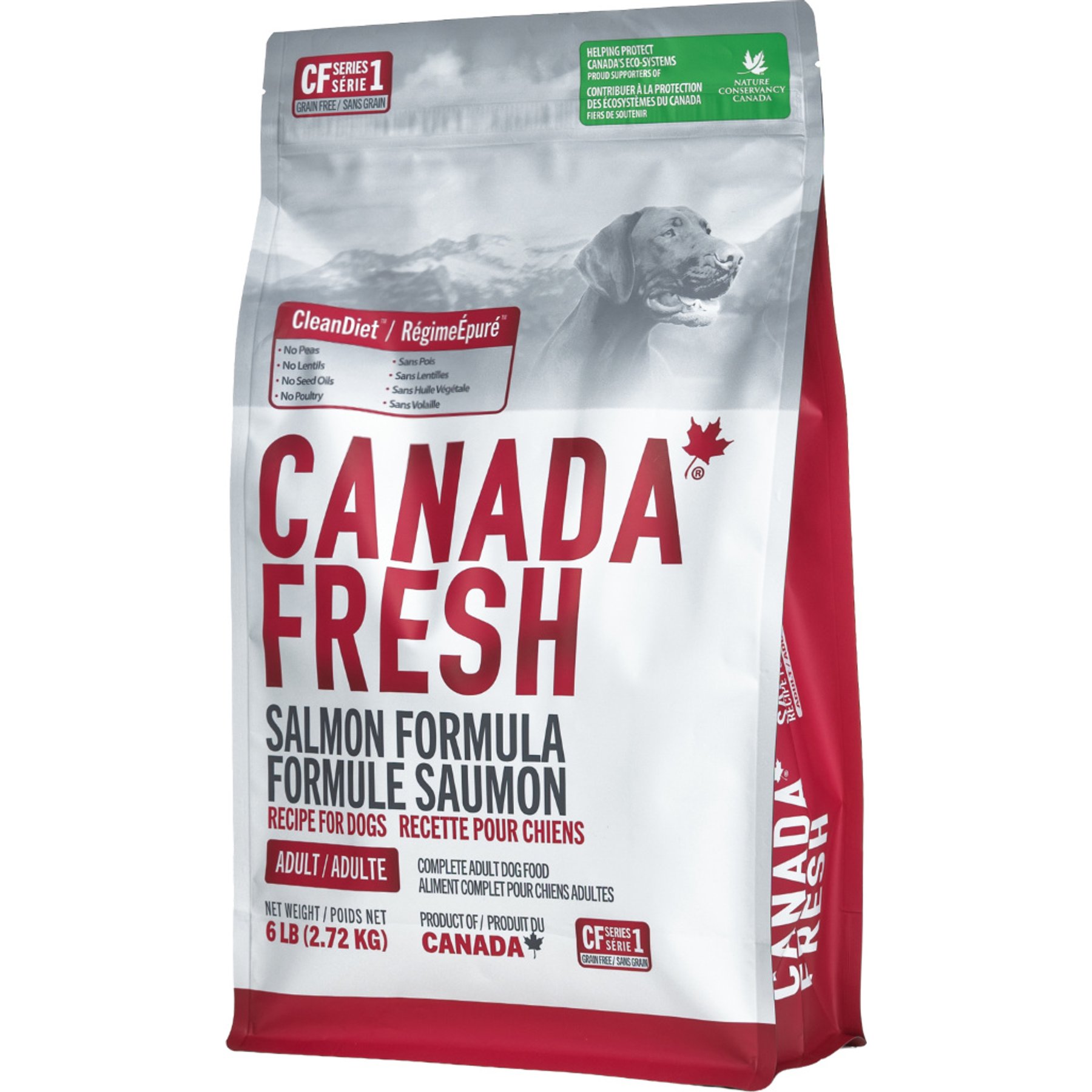 Canada Fresh Salmon Formula Dry Dog Food, 6-lb bag