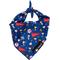 Show in main carousel: Sassy Woof MLB x Peanuts Dog Bandana, New York Yankees, Small: 13-in neck slide 1 of 7