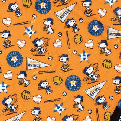 Show full view: Sassy Woof MLB x Peanuts Dog Bandana, Houston Astros, Medium: 17-in neck slide 3 of 6